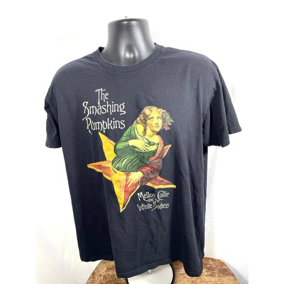 Smashing Pumpkins Mellon Collie Band Tee Black Size L - Picture 1 of 6